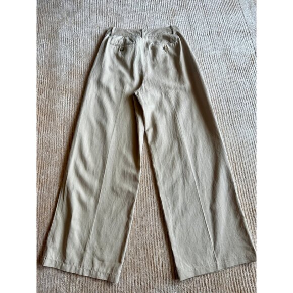Madewell Harlow Wide-Leg Pant Vintage Khaki Size 0 - Picture 4 of 9